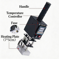 Mini machine à estamper à chaud, imprimante numérique à dorure, machine à embosser le cuir, adaptée à l'estampage du bois et du papier