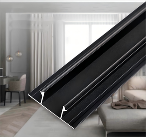 Garniture de plafond flottante en alliage d'aluminium Profilé d'ombrage pour panneaux de gypse de type T et de type U Bordure de plafond - Product Image 4