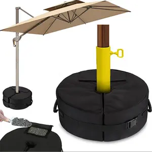 Wind dichte Strand Sun Shade Zelts tange Sandsack Regenschirm Basis Baldachin Gewichts tasche für Ständer