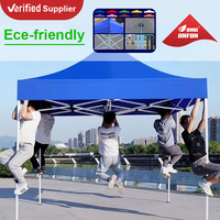 Tente Pop-Up Extérieure 10x10, Fournisseur d'Usine, Installation Facile, Pieds Droits, Abri Instantané Pliable pour la Plage, les Fêtes et le Camping