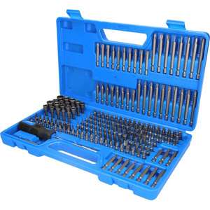 BRILLIANT TOOLS - BT053208 Jeu d'embouts (208 pièces). -EAN 4042146844441 INSERTS POUR VISSER LES EMBOUTS DE VISSAGE - Product Image 1