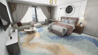 Fabricants professionnels de tapis Axminster meilleure qualité tapis mur à mur pour tapis de chambre d'hôtel 5 étoiles