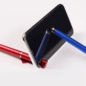 Bolígrafo Multifunción con Pantalla Táctil y Soporte para Teléfono Móvil, Regalo Promocional Empresarial, Impresión de Logotipo Personalizado con Código QR, Venta al Por Mayor de Fábrica - Product Image 3