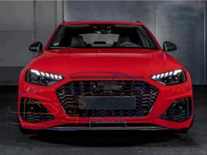 Pare-chocs de voiture de haute qualité <span class=keywords><strong>RS4</strong></span> Splitter pour 4 ABT en fibre de carbone, lèvre avant - Product Image 6