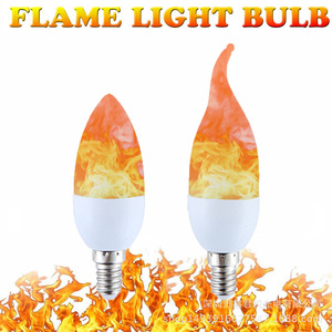 Ampoule LED à effet de flamme de bougie, conique, scintillante, finition mate, décoration d'intérieur - Product Image 4