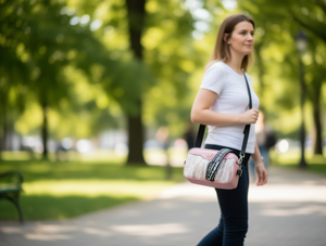 Borsa a Tracolla per Fotocamera da Donna in Poliestere per DSLR, SLR e Mirrorless - Product Image 2