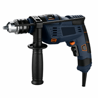 Marteau perforateur à percussion robuste avec cordon, vitesse variable personnalisée, perceuse électrique à cordon de 13 mm pour béton, brique, bois, métal