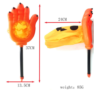 Soporte para Dulces de Halloween con Forma de Calabaza, Fantasma o Mano de Esqueleto, Reutilizable y Portátil, Bolsa de Mano para Caramelos o Bromas para Fiestas - Product Image 2