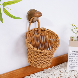 Round PP Rattan Hanging <strong>Wall</strong> Basket Nested Set <strong>Wicker</strong> Storage Caddy Knife Wedding Decoration &amp; Supplies Paintings and <strong>Wall</strong> <strong>Arts</strong> - Product Image 6