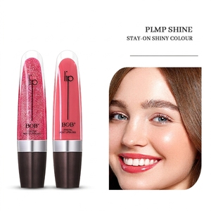 Brillo <span class=keywords><strong>Labial</strong></span> de Larga Duración de Marca Privada, Hidratante, Nutritivo, Vegano, con Alta Pigmentación, Voluminizador, Péptido, Bálsamo <span class=keywords><strong>Labial</strong></span>, Maquillaje - Product Image 3