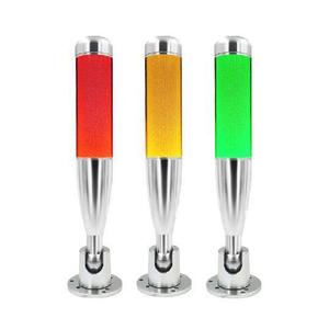 The OJ-Q4L tri-color LED machine tool signal warning <b>light</b>, a foldable CNC tri-color <b>light</b>, has received <b>rave</b> reviews. - Product Image 1