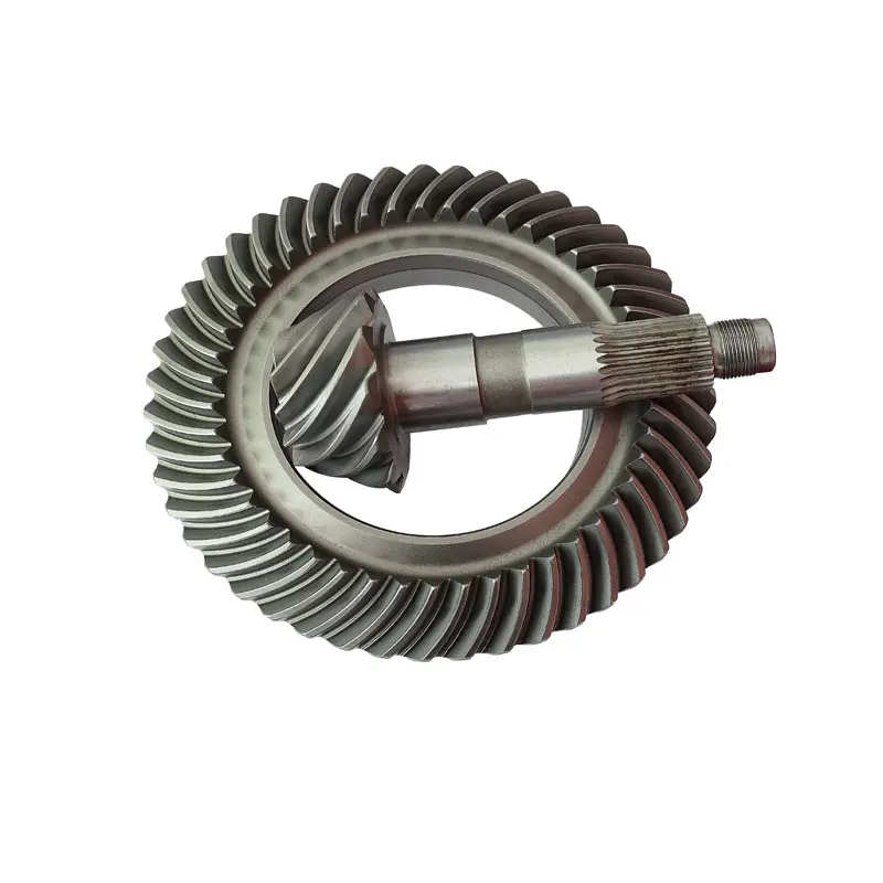 Ingranaggio conico a spirale elicoidale d'acciaio su misura dell'attrezzatura di precisione del produttore dell'ingranaggio