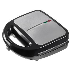 6 en 1 desmontable 2-rebanadas placa Waffle tuerca Arepa Donut Panini prensa parrilla 750W DIY tostadora sandwichera - Product Image 6