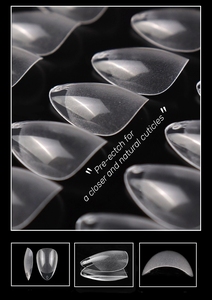 Mybeautynails Gel x tip Mỹ Nail Capsule Express Nail nửa Matte dài hạnh nhân mềm Gel đầy đủ Bìa Softgel Nail lời khuyên - Product Image 3