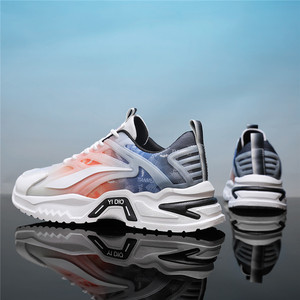 Calzado Deportivo Ligero y Transpirable de Malla, Nuevo Estilo, para Hombre y Mujer, Color Negro y Blanco - Product Image 4