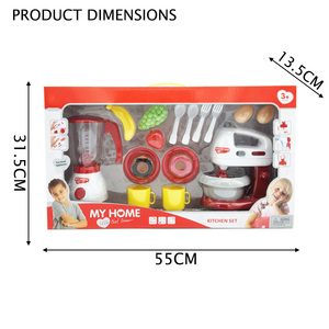 Spremiagrumi elettrico frullino per le uova finta casa dei giochi Set da cucina per bambini giocattolo - Product Image 5
