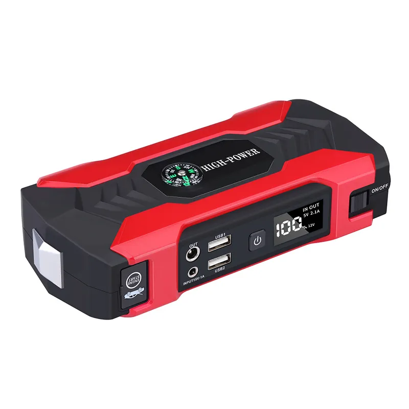 Auto 12V Noodstroomvoorziening Auto Batterij Starten Voeding Auto Mobiele Power Supply Jump Starter