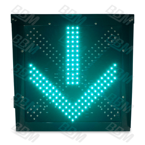 <span class=keywords><strong>2025</strong></span> phong cách mới chữ thập đỏ và mũi tên màu xanh lá cây tín hiệu giao thông cho trạm thu phí - Product Image 4