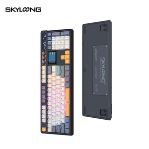 Nouveauté GK104Pro avec calculatrice vocale, trois modes, programmable 8K, barre d'espace séparée, prise en charge de l'écran LCD RVB couleur 2 pouces, clavier - Product Image 1