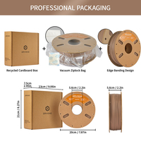 Eryone Wood PLA 1.75mm 1kg Filament pour imprimante 3D PLA Deep Wood