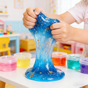 สไลม์เนื้อนุ่มใสสีสันสดใส กลิ่นหอม บรรเทาความเครียด ลดราคาพิเศษ - Product Image 2
