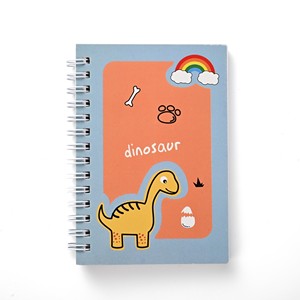 Quaderno <span class=keywords><strong>a</strong></span> <span class=keywords><strong>Spirale</strong></span> A6 con Copertina Morbida Bianca e Stampa di Dinosauri, Carta <span class=keywords><strong>a</strong></span> <span class=keywords><strong>Righe</strong></span> di Alta Qualità per Disegni Quotidiani e Scuola dei Bambini - Product Image 1