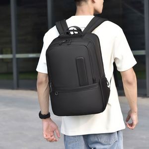 High Quality Large Capacity Waterproof Business Backpack USB <b>Charger</b> Factory Custom Logo Expandable <b>Laptop</b> Bag Made Oxford - Product Image 4