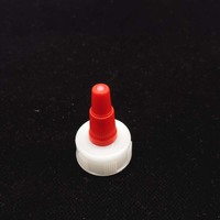 Tapa de boquilla puntiaguda de rosca de 28 mm para pegamento, tinta y productos capilares con control de flujo preciso y punta anticolmación