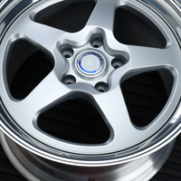 Jantes forgées sur mesure CD-533 en 2 pièces, classiques à 5 branches, à déport profond, en alliage, 18 19 20 21 pouces pour BMW Audi Mercedes