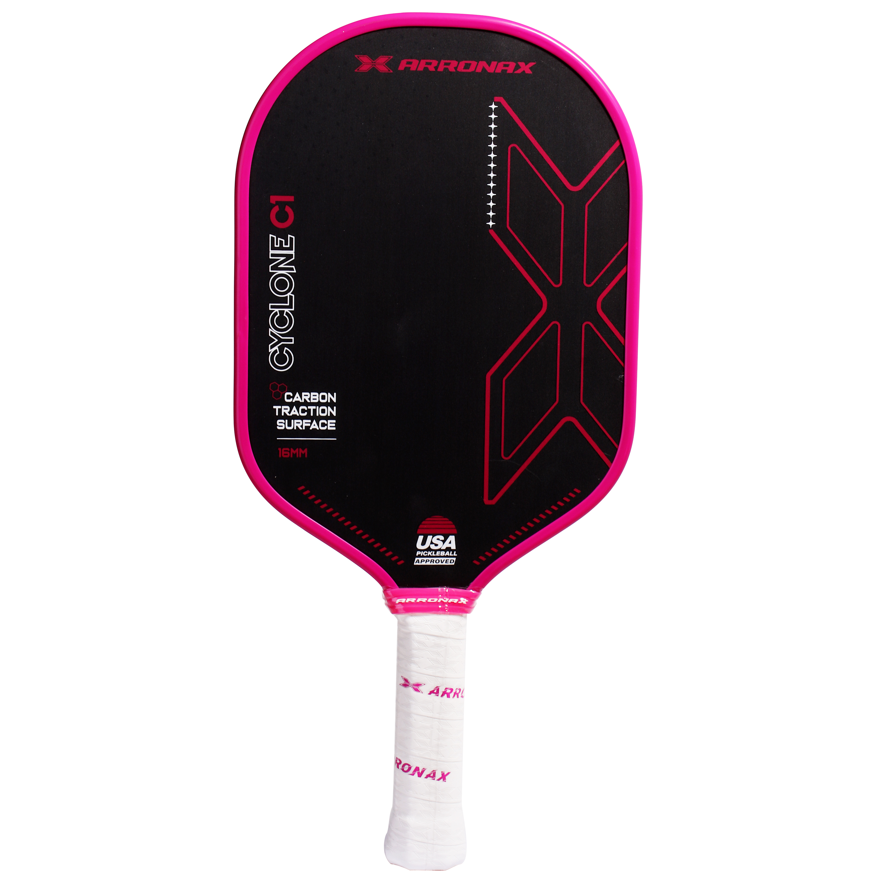Arronax Pickleballパドル熱成形生炭素繊維USAPAがスピンおよび制御