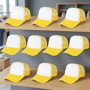 New Breathable 3D Embroidery Character Shade Mesh Trucker <b>Caps</b> Common Fitted Unisex Casual Hip Hop with Customization - Product Image 1