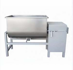 Mélangeur alimentaire automatique en acier inoxydable de type U, capacité 50L, configuration horizontale, moteur à balais 4kW, chauffant, le plus vendu - Product Image 2