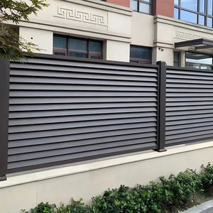 Panel de Cerca para Jardín Exterior de Aleación de Aluminio Soldado, Ecológico, de Bajo Mantenimiento, Estético y Duradero, Venta al por Mayor de Fábrica - Product Image 1