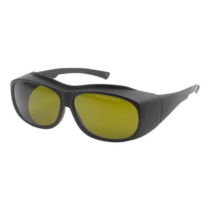 Gafas de seguridad para láser de Shenzhen, montura negra de 190-510nm, gafas protectoras con transmitancia del 70% para radiación de luz azul UV - Product Image 2