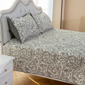 أغطية سرير فاخرة مبطنة - تصميم جديد رائج من المصنع، 100% بوليستر، طقم أغطية سرير قابل للتنفس - Product Image 2