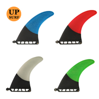 Surf Longboard SUP Fins pour le surf Logo personnalisé 8 pouces Long Surf Fin