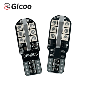 Bombilla LED CANBUS Gicoo T10 12V para Reemplazo de Luz Trasera de Coche, Blanca, Ámbar, Roja - Product Image 5