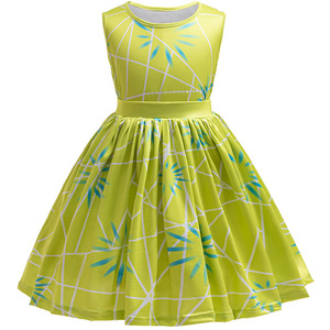 Enfants Halloween Costume Jaune Princesse Robe pour Filles Nouveau Télé<span class=keywords><strong>film</strong></span> 'Inside 2 'Personnage Joie Cosplay pour Carnaval Fête Rôle - Product Image 2