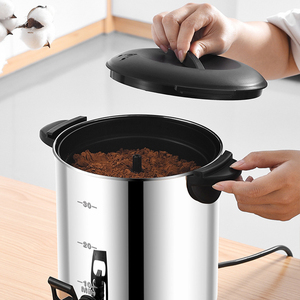 Commerciale isolato in acciaio inox distributore di acqua calda potabile commerciale Boiler per tè caffè <span class=keywords><strong>Espresso</strong></span> tè caffè forniture di caffè - Product Image 4