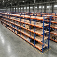 Système de rayonnage à palettes de haute qualité, grande capacité, robuste, 6 niveaux, rayonnages sélectifs pour le stockage de pièces automobiles en entrepôt