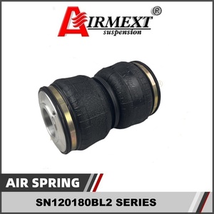 SN120180BL2-KS2/Ajustement <span class=keywords><strong>KSPORT</strong></span> coilover (Fil M50 * 2/M12) suspension Pneumatique Double convolute caoutchouc airspring/airbag amortisseur - Product Image 3