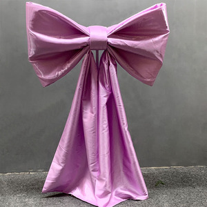 Grands nœuds papillon de luxe pour décorations de Noël et de mariage, nœuds géants en velours à suspendre au mur pour événements et fêtes de mariage - Product Image 4