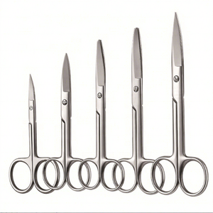 กรรไกรผ่าตัดสแตนเลสคุณภาพสูง ปลายมน ตรง ได้รับการรับรองมาตรฐาน CE - Product Image 1