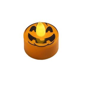 Lumières décoratives sur le thème d'Halloween, bougies LED sans flamme ou décoration de jardin, de terrasse et de table de fête en extérieur - Product Image 4