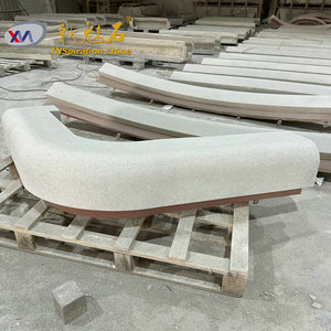 Nuevo Banco de Hormigón UHPC Magic Stone, 3 cm de Espesor, Resistente a la Corrosión, Asientos para Parques al Aire Libre - Product Image 1