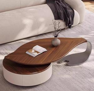 โต๊ะกาแฟทรงรีขนาดเล็กเฟอร์นิเจอร์ห้องนั่งเล่น - Product Image 5