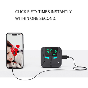 9/8/7/6/5/4/3/2/1 Köpfe Handy-Bildschirm-Klicker Automatischer Greifer Klickt 50 Sofortpunkte pro Sekunde Geräuschlos für Spiele und Shopping - Product Image 5