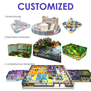 FEC Amusement : Aire <span class=keywords><strong>de</strong></span> <span class=keywords><strong>jeux</strong></span> intérieure commerciale <span class=keywords><strong>de</strong></span> luxe moderne avec <span class=keywords><strong>jeux</strong></span> interactifs, ensemble <span class=keywords><strong>de</strong></span> trampolines personnalisés pour tout-petits et toboggan pour enfants - Product Image 5