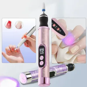 Machine à ongles sans fil à 5 vitesses, ponceuse électrique pour vernis gel, machine à manucure rechargeable, accessoires pour salon de manucure - Product Image 4