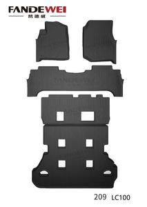 <span class=keywords><strong>Comprar</strong></span> alfombrillas de coche accesorios de coche revestimientos de suelo de coche personalizados para TOYOTA LANDCRUISER LC100 (7 asientos) - Product Image 4